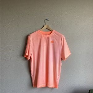 Neon Orange Skechers T-Shirt Size XL Men's